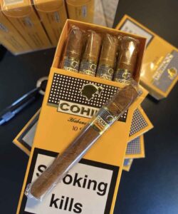 Mua Xì Gà Ở Đâu 2 Xì Gà Cohiba Short 10 Điếu