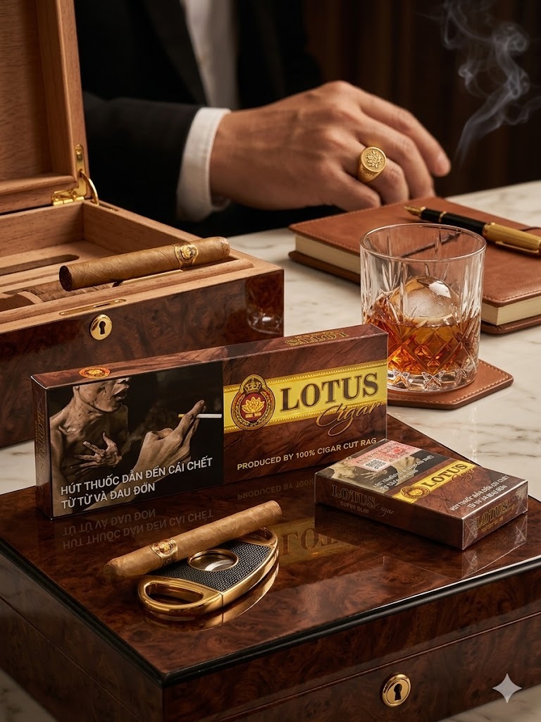 Xì Gà Lotus Slim 20